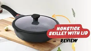 Cooking Made Easy: Vinchef Nonstick Skillet with Lid | Review