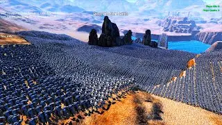 Can Knights Infantry Stop 40K Evil March? - Ultimate Epic Battle Simulator UEBS