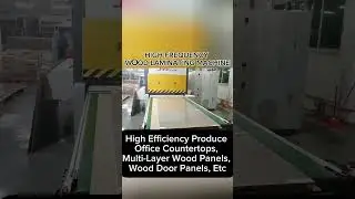 Let's See How To Make The Wood Door! #woodmachine #factory#woodworking