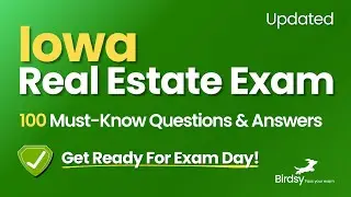 🔥 Crush Your Iowa Real Estate Exam with This 100-Question Review!