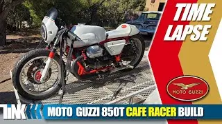 Time-Lapse Custom Build - Moto Guzzi 850T Cafe Racer