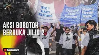 AKSI LONGMARCH BOBOTOH, TUNTUT EVALUASI PANPEL PERSIB