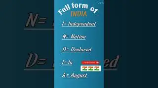 Full form of INDIA #india#indiafullform #indian #indianproud