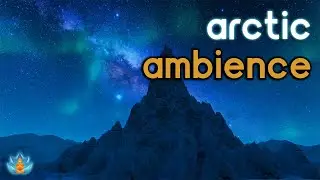 Aurora Borealis Ambience: Arctic Winds Sounds: Distant Howling Wind Sounds for Sleeping