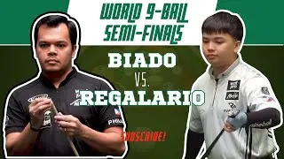 Biado vs. Regalario EPIC SEMI-FINAL SHOWDOWN | 2025 World Pool Championship 🔥