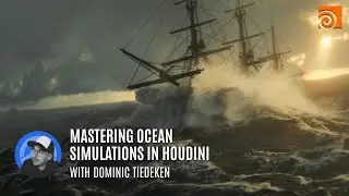 Workshop: Mastering Ocean Simulations in Houdini with Dominic Tiedeken