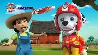 Marshall and the Farm Fire | PAW Patrol: To The Rescue | Cartoons for Kids