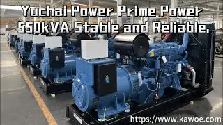 Yuchai 550kVA Prime Power Generator Set &ndash; Uninterrupted Power Supply for Critical Loads