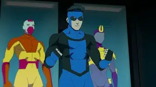 Mark gets His New Suit - Invincible