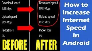 Increase Internet Speed in Android | Hack Internet Speed on Mobile 2019 | 5G internet Speed in Urdu