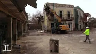 Bayou Phoenix - Press Day Demolition of Former Six Flags New Orleans