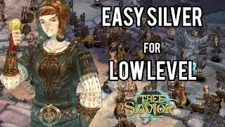 Tree of Savior Guide | How To Make Quick Extra Silver (Low Level Area)