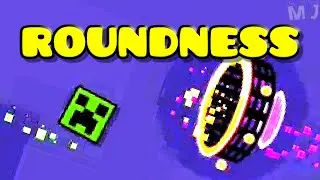 Roundness [100% - All Coins] by @dacobblestone (Geometry Dash)