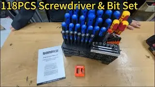 SORAKO 118PCS Magnetic Screwdriver Set / Sorako Hand Tools