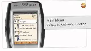 Fluegas analyser testo 330 - Short version | Be sure. Testo