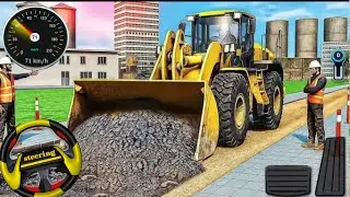 Heavy Road Construction Simulator 3D - Mega Highway Build 3D Android Gameplay 2026 JAYNLGAMERZ 