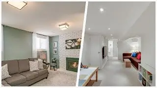75 Small Gray Floor Basement Design Ideas You'll Love 🔴