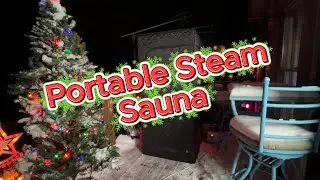 Portable At Home Spa Sauna.