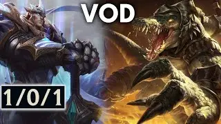 Garen vs Renekton - high elo SoloQ patch 25.14 - Erislash VODs