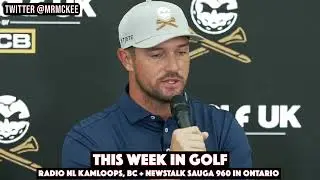 Bryson DeChambeau asked about Colin Montgomerie's comments that Tiger Woods should retire