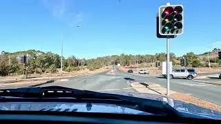 Timelapse Drive: Black Mountain to the Arboretum &ndash; Canberra Views