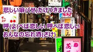 おんなの忘れ酒／藤原 浩　カラオケ