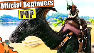 I Found Tribe Mates! - PVP Noob Tries Of Beginners PVP [EP2] - Ark Survival Evolved