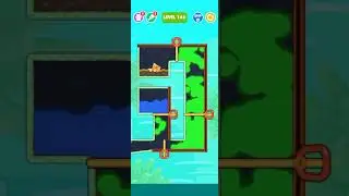 save the fish Level 146 - mobile game/fishdom #shorts