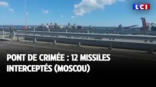 Pont de Crimée : 12 missiles interceptés (Moscou)