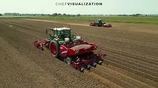 Jennissen Den Dungen aan het aardappels poten 2023