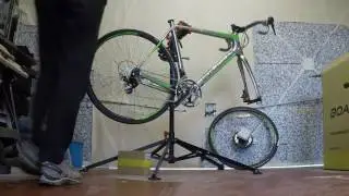 Bike build time-lapse
