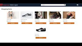 Full Stack Shopping Website - Intro