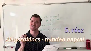 Angol &uacute;jrakezdőknek &ndash; L&eacute;p&eacute;sről l&eacute;p&eacute;sre 5. r&eacute;sz &ndash; Mindennapi sz&oacute;kincs( bolt, &eacute;tterem, utaz&aacute;s)