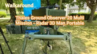 Thales Ground Observer 20 Multi-Mission &ndash; Radar 3D Man Portable Untuk Operasi Taktis