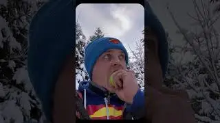Winter Survival ❄️🐟 Ice Fishing & Cooking Fish on Fire in Snowy Forest