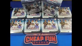 2021 Topps Chrome Sapphire Random Player 10 Box Break - $5.99 - Break 12