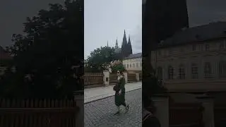 Смена караула у ворот президентского дворца в Праге. #travel