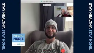 NYCFC Meets with Ian Joy | Maxime Chanot | Powered by Cisco Webex Meets