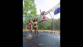 Parent-Approved Safety Design: Durable JUMPZYLLA Trampolines with Enclosures Ladders ASTM Approved f