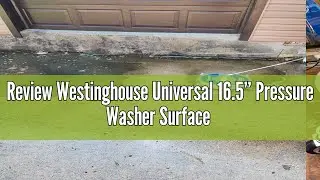 Review Westinghouse Universal 16.5&rdquo; Pressure Washer Surface Cleaner Attachment - Stainless Steel - 4