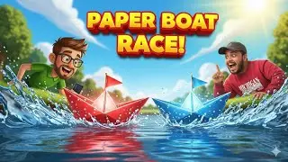 Paper Boat Race ⛵ | ये Trick देखने के बाद हर रेस जीतोगे! (Science Hack)