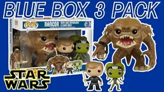 #starwars Blue Box Rancor with Luke Skywalker and Slave Oola UNBOXING REVIEW