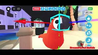 Adopt Me Speed Build 🦜 | How to Build a Parrot #adoptmespeedbuild #adoptmepets #adoptme 