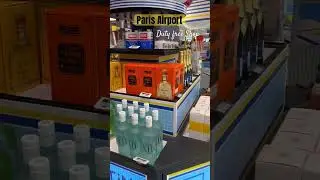 Paris Airport #dutyfree #cdg #airfrance #paris2024