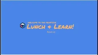Lunch and Learn: Resin.io