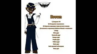 Fan character Rainbow Friends.Brown#RainbowFriends#RainbowFriendsBrown#Fancharacter#RainbowFriendsOC