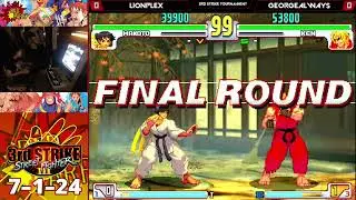 LIONPLEX (makoto) vs georegealways (Ken) - 3rd Strike Tournament - Red Parry NYC 7-1-24