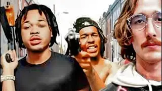WHEN DJGHOST SAW THE HOODVLOG GET SHOT UP - PT 3 #djghost #brandonbuckingham #hoodvlogs #opps
