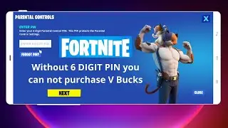 How to restrict Fortnite V Bucks purchase Epic Games Store - Parent Control