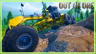 Grading and Carving a Road Thru a Mountain | Out of Ore | Ep 34